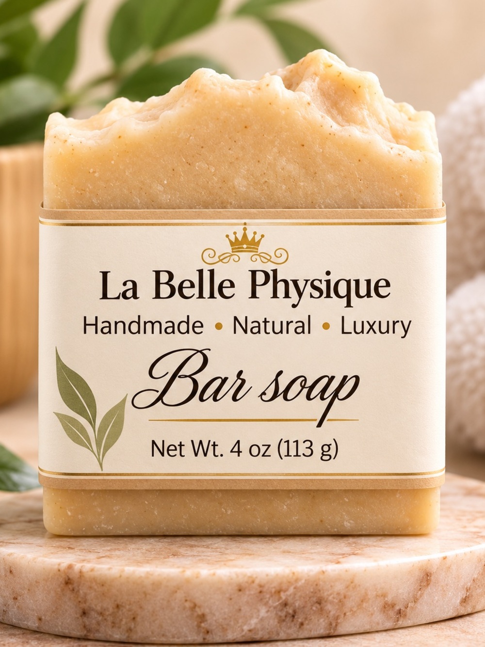 Cream Bar Soap — Handmade Natural Luxury